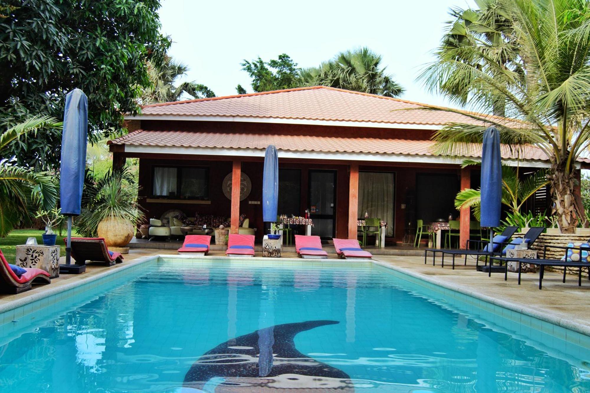 Keur Palmier Saly Hotell Exteriör bild
