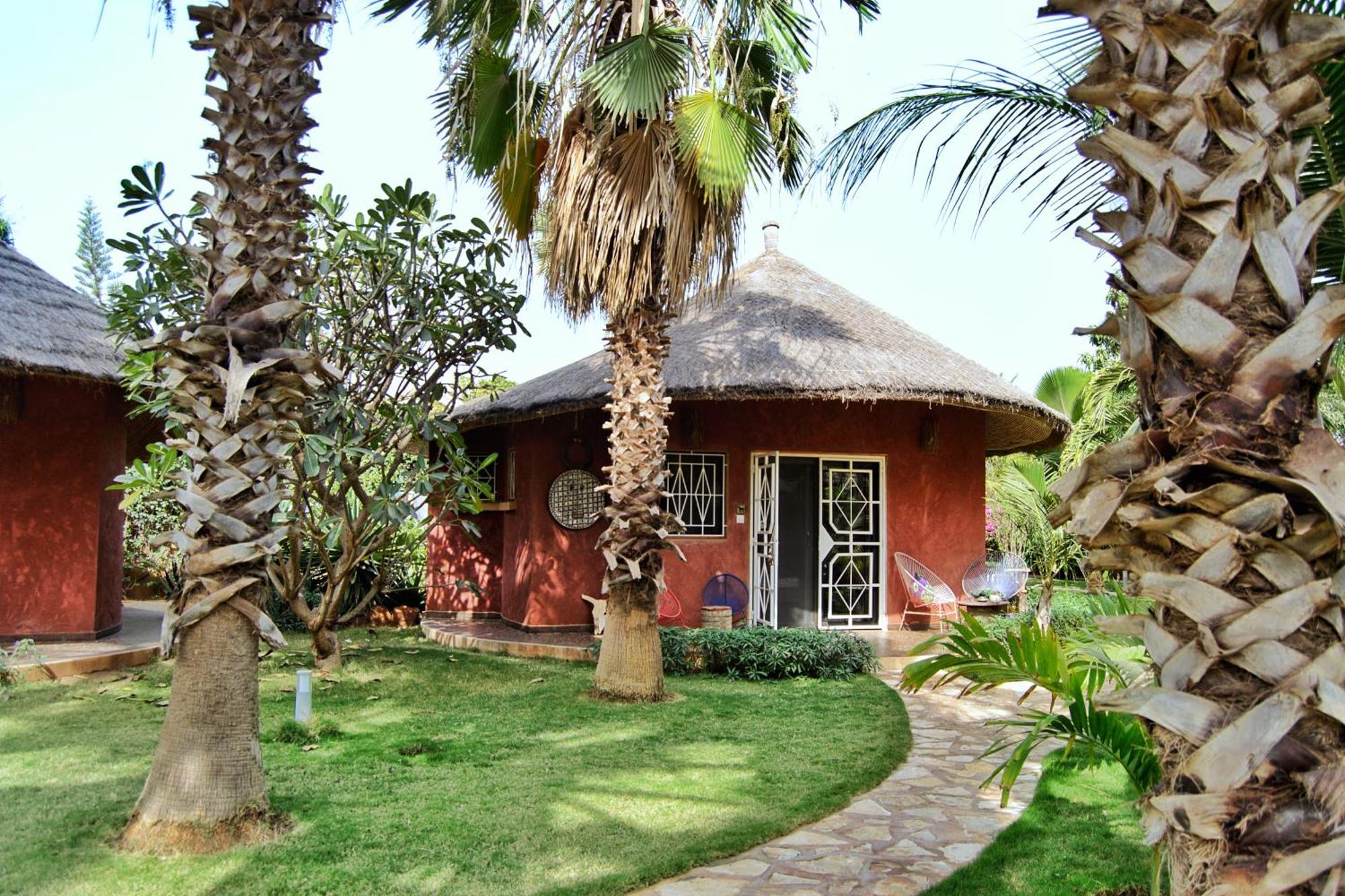 Keur Palmier Saly Hotell Exteriör bild