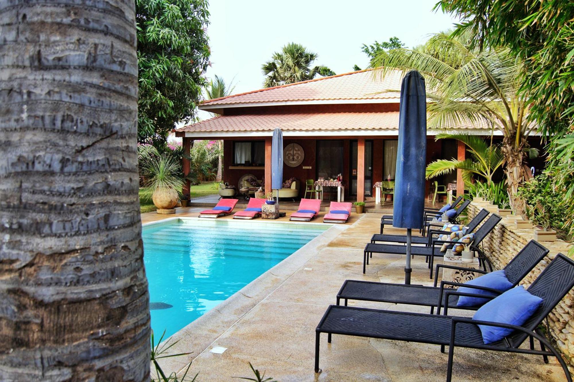 Keur Palmier Saly Hotell Exteriör bild